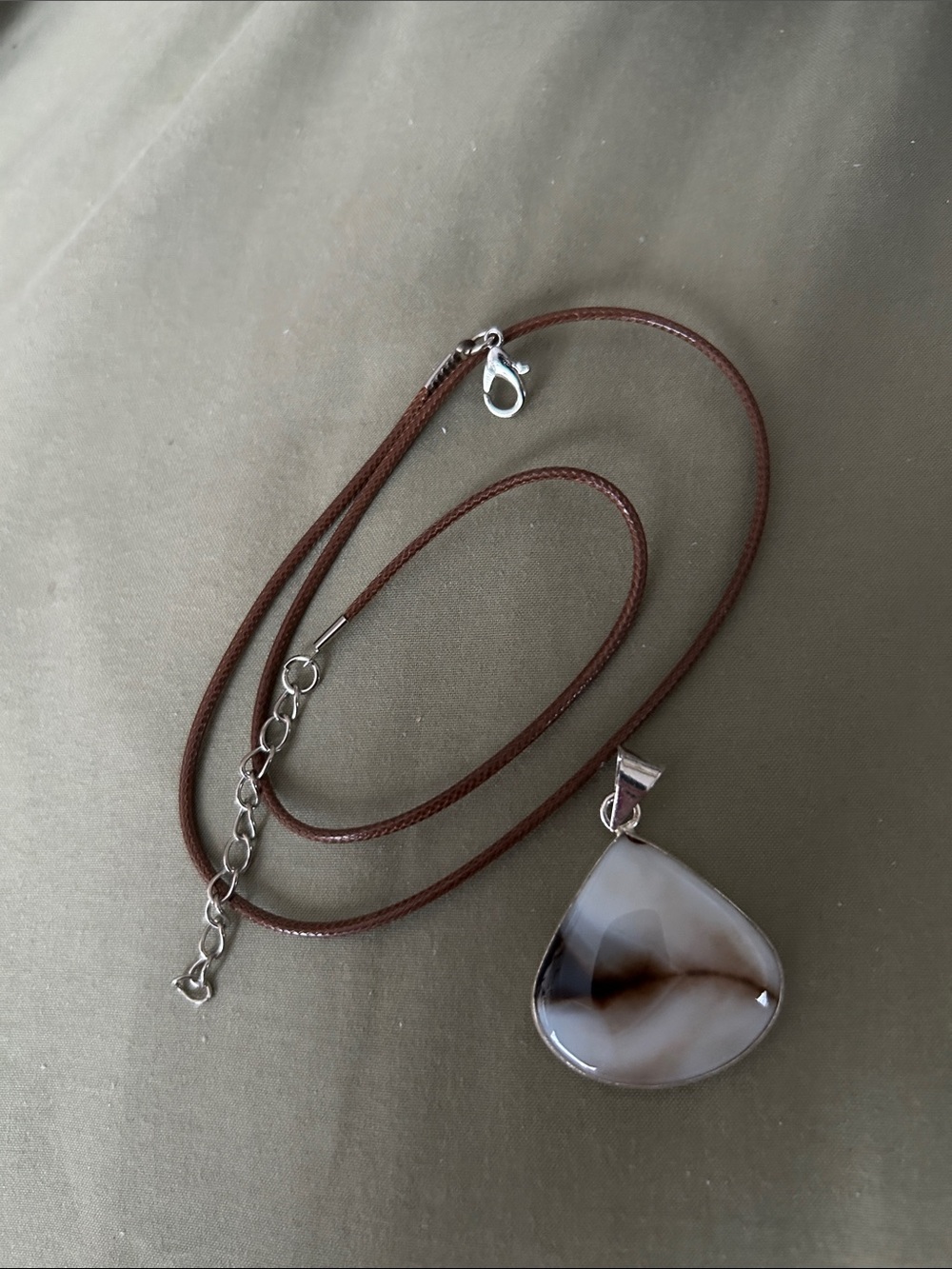 Brown and white natural stone